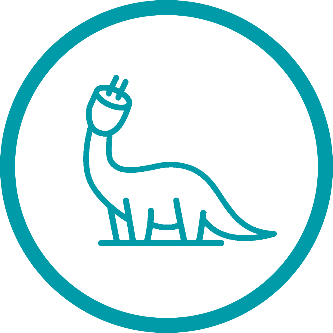 Electric Dino Logo